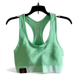 New Balance Padded Light Green Sports Bra